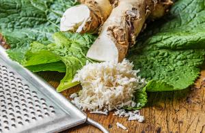 Winter preparations: canned horseradish