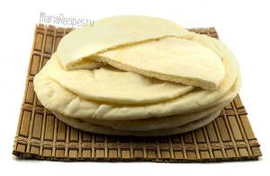 Arabic pita.  Hello from Turkey!  Traditional Arabic pita bread.  photo recipe.  Yeast dough pita