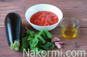 Sos syrdak terung dan tomato