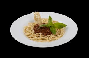 Spaghetti with bolognese sauce